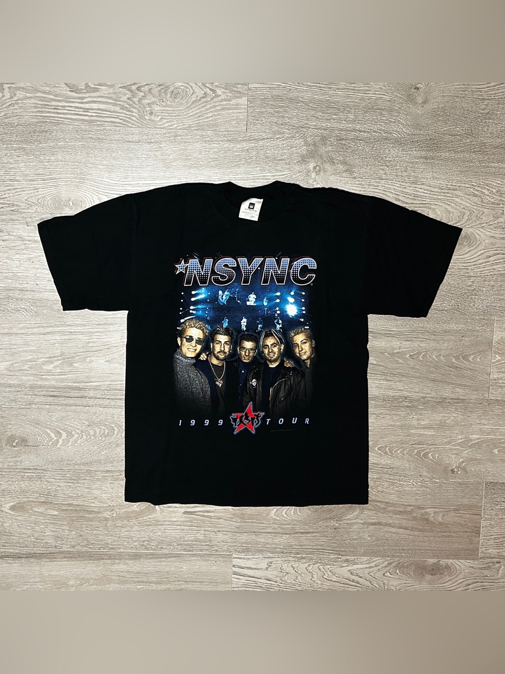 1999 Vintage NSYNC Tour Band Graphic T-Shirt